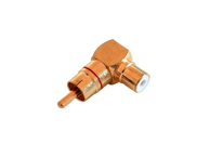 CABLETECH Adapter Cinch kutni pozlaćeni, zlatna
