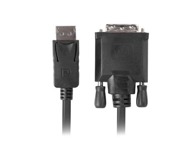 LAE DisplayPort na DVI-D adapter kabel 1,8 m, crni