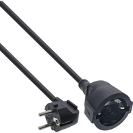 INLINE Produžni kabel 16407Y, 7 m, 1 utičnica, crni