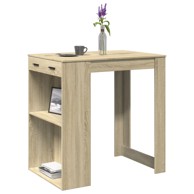 Barski stol boja hrasta 102x70x103,5 cm konstruirano drvo