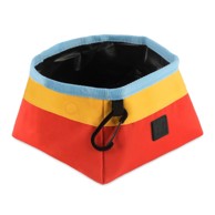 P.L.A.Y. Putna posuda sklopiva Sunrise, Ø18 cm, tekstil