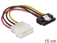 DELOCK SATA napojni kabel na Molex 4-pin, ravni