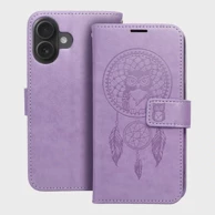 MEZZO Preklopna torbica Book Case za iPhone 16, dream catcher purple