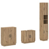 Set kupaonskog namještaja 3-dijelni HOORN, artisan hrast