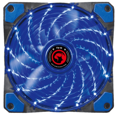 MARVO Ventilator FN-10BL za PC, LED, plavi