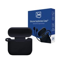 SLOMART Kućište za slušalice 3MK Silicone AirPods Case, Apple AirPods 3. generacije, crno