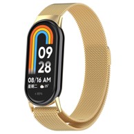B-STRAP Milanese remen za Xiaomi Mi Band 8, gold
