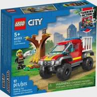 LEGO CITY Spasilačka misija s vatrogasnim kamionom 60393