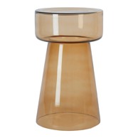 LIGHT & LIVING Pomoćni stol Dakwa promjer 30 cm stakleni