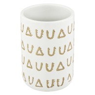 WENKO Bež keramička čaša za četkice za zube Avila