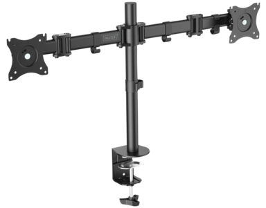 DIGITUS Stalak za monitor Universal Dual Monitor Stand with clamp mount