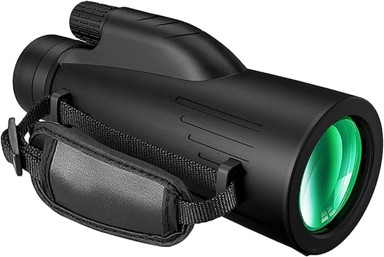 NIKCORP Monokular 12x50 HD, BAK4 prizma, adapter za pametni telefon, metalni stalak, vodootporan, 50 mm, crni