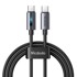 MCDODO Kabel CA-5740 USB-C na USB-C, 100W, 1.2 m, crni