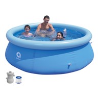 AVENLI Bazen na napuhavanje set + filter pumpa 240 x 63 cm