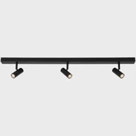 Reflektor, Omari, 2112193003, 3-spot, LED, dim, IP20, crna