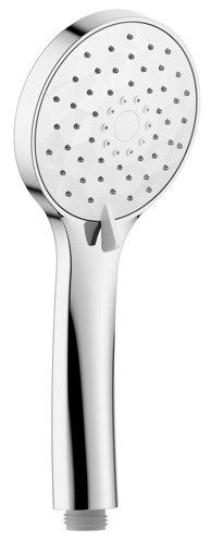 SAPHO Ručna tuš glava, masažna, višenamjenska, 4 načina, silikonske mlaznice, 101 mm, ABS, krom