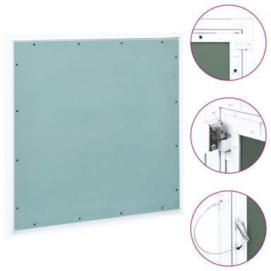 Pristupna ploča s aluminijskim okvirom 600x600 mm