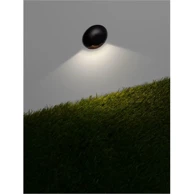 ERIS Vanjska LED zidna svjetiljka NL9019217, 1 W, 24 lm, IP67, 3000 K, crna