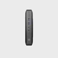 HP Stolno računalo t520 Thin Client / AMD GX-212JC, 4GB, 16GB SSD, Radeon Graphics, bez OS-a, crna (obnovljen)