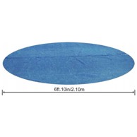 BESTWAY Solarni pokrivač za bazen 244x66 cm
