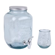 EGO DEKOR Set bačva sa čašama 4 kom