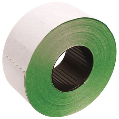 PRINTEX Etikete u roli, četvrtaste, dvoredne, 26 x 16 mm, zelene