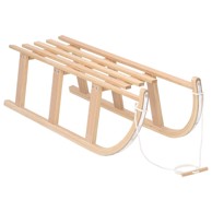 Snježne sanjke od šperploče, 110 x 40 x 34 cm