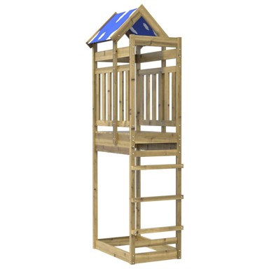 Igraći toranj, impregnirano drvo, smeđa