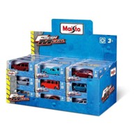 MAISTO 1:64 Automobili, sort, 6 cm