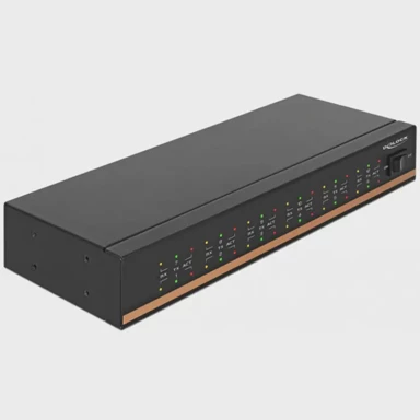 DELOCK USB čvorište, 12x RS-232 serijski priključak, zaštita od prenapona