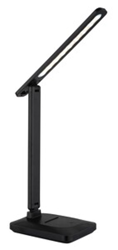 Stolna svjetiljka Lorna, LED, crna