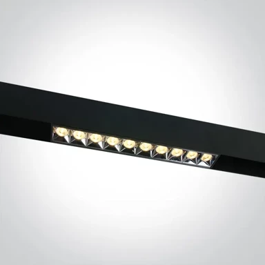 Linearna LED svjetiljka za Maxi magnetne šine, DM42102B/B/V, 22 W, CCT, 48 V, IP20, crna