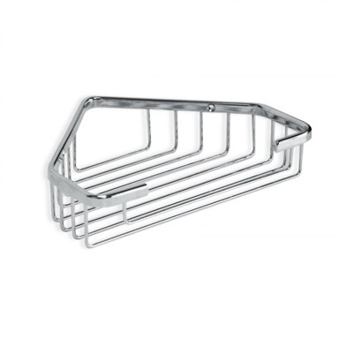 TATAY Zidna kutna polica 18x4,5x18cm inox