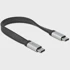 DELOCK USB 3.2 kabel USB-C na USB-C, E-Marker, PD 3A, 22 cm