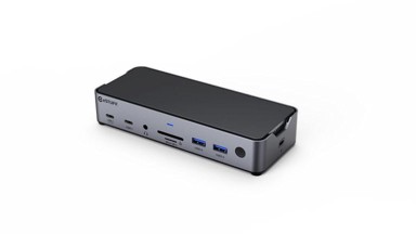 ESTUFF Priključna stanica, trostruki 4K, USB-C