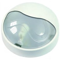 Vanjska zidna rasvjeta, 62750-C, MAXI, IP65, E-27, 100W, PC, 280mm, bijela