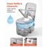 VEVOR Prijenosna pumpa za zrak za toalet, 30 l, 53x40x45,5 cm, siva