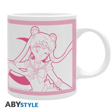 Šalica Sailor Moon and Luna 320ml