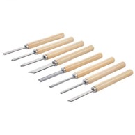VEVOR Set alata za tokarenje drveta, 8 kom, 43 x 33 x 3,5 cm