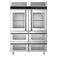 GGM GASTRO Inox hladnjak KSF1482GS GN 2/1 Premium 1400 l, srebrna