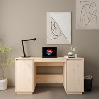 Radni stol 140 x 50 x 75 cm od masivne borovine
