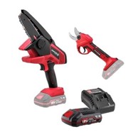 PRAKTIK Akumulatorski set alata za obrezivanje PTQ097, zelena