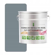 Metalna boja za hrđu 4 u 1 siva RAL 7000 pocinčani čelik 2,5 l saten