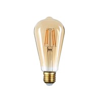 LED žarulja 8W, E27, Filament, ST64 zlatna dimabilna