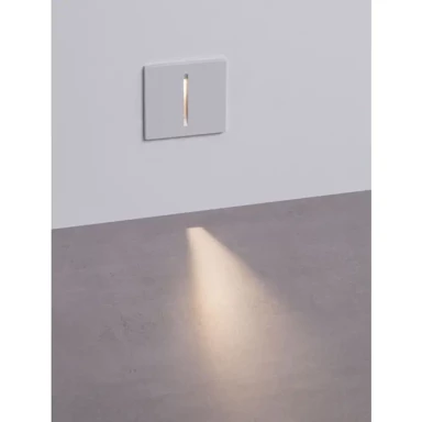 AIZEN Ugradbena LED svjetiljka za stepenice NL9050709, 3 W, 170 lm, IP65, 3000 K, bijela