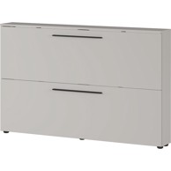 GERMANIA Sivo-bež viseći ormarić za cipele Utah 