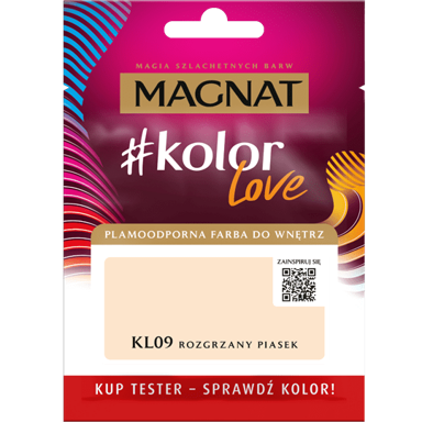 MAGNAT Boja #kolorLove Tester KL09 25 ml, vrući pijesak