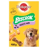 PEDIGREE Poslastica za pse Biscrok Multi mix, okusi piletine, govedine i janjetine, 500g