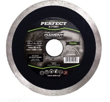 STALCO Dijamantna ploča Perfect, puna, 200 mm