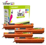 TONER123 Zamjenske toneri komplet HP 126A / CE310A + CE311A + CE312A + CE313A / Laserjet M175, M275, CP1020, CP1021, CP1022, CP1023, CP1025, CP1026, CP1027, CP1028, crna, cijan, magenta, žuta